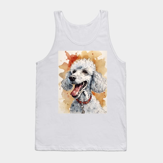 Poodle Tank Top by ArtShare